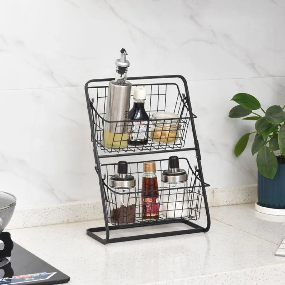 Stainless Steel Multilayer Spice Rack